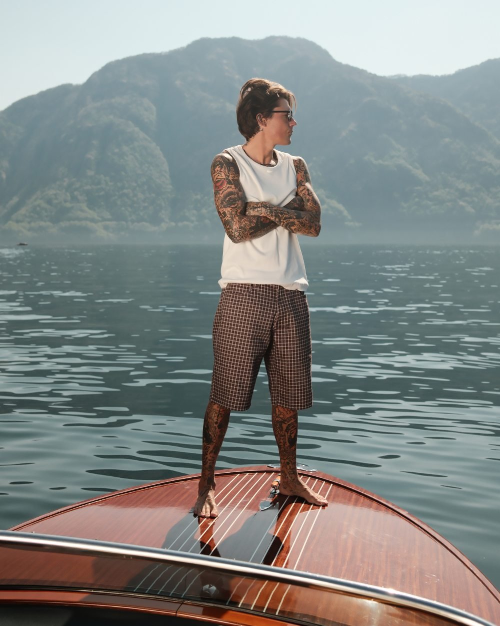 Jorts Checkered Pattern | Skagen - clothing.dk